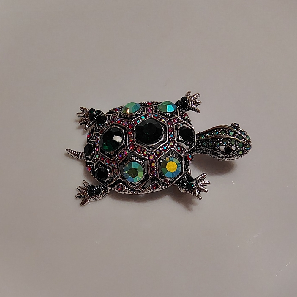Colorful Turtle Pin